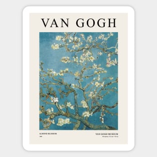 Van Gogh Almond Blossom Painting Exhibition Sticker